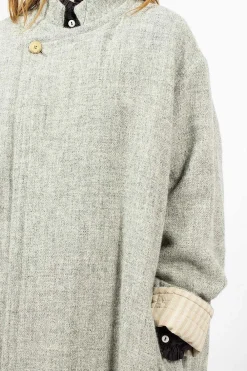 Chez Vidalenc Baikal Coat Light Grey| Outerwear