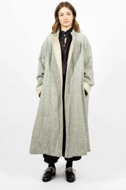 Chez Vidalenc Baikal Coat Light Grey| Outerwear
