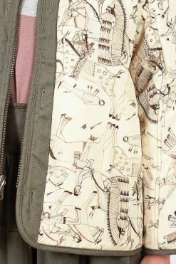VISVIM Bandana Reversible Kimono Liner Jacket| Outerwear