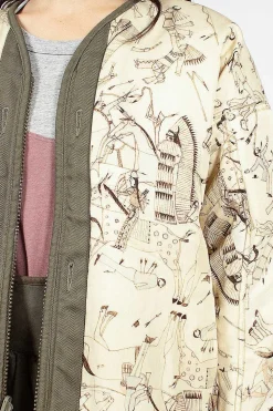 VISVIM Bandana Reversible Kimono Liner Jacket| Outerwear