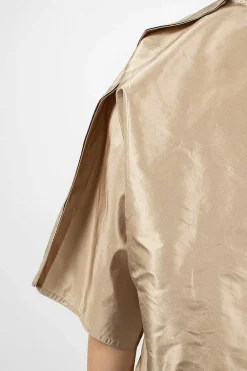 Sofie D'Hoore Basta Silk Top Champagne| Tops