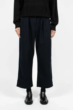 Margaret Howell Belt Adjuster Trouser Ink| Trousers