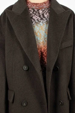 Acne Studios Belted Double Breasted Coat| Outerwear