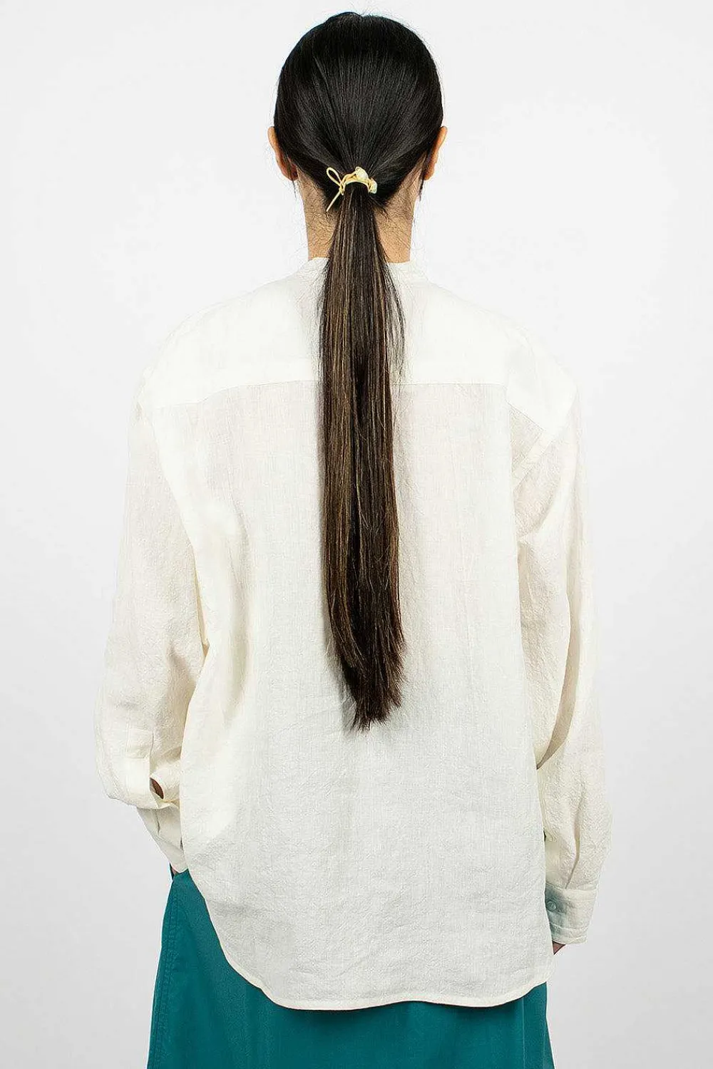 Sofie D'Hoore Benice Linen Shirt Off-White| Shirts