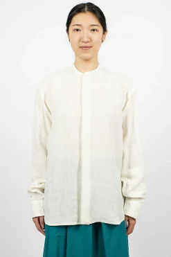 Sofie D'Hoore Benice Linen Shirt Off-White| Shirts
