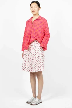 Daniela Gregis Bermuda Shorts Rose/White| Trousers