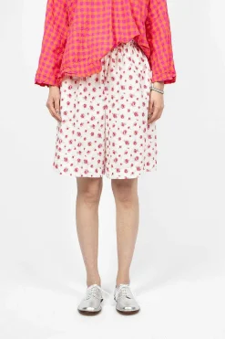 Daniela Gregis Bermuda Shorts Rose/White| Trousers