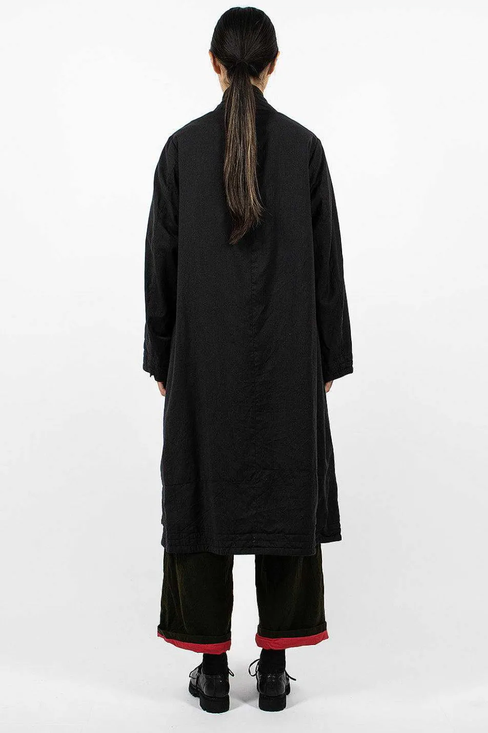 Chez Vidalenc Betty Coat Wool Marl| Outerwear