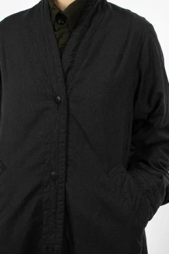 Chez Vidalenc Betty Coat Wool Marl| Outerwear