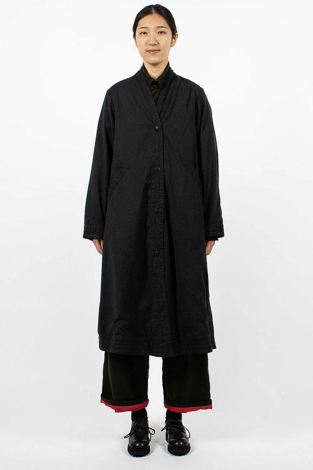 Chez Vidalenc Betty Coat Wool Marl| Outerwear