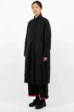 Chez Vidalenc Betty Coat Wool Marl| Outerwear