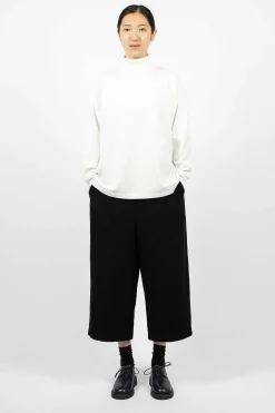 Toujours Big Pullover Turtleneck White| Tops