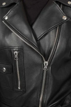 Acne Studios Biker Jacket Black| Outerwear