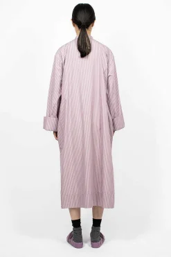TEKLA Birkenstock 1774 Kaftan Mauve Stripes| Dresses