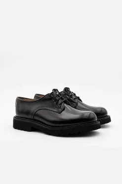 Tricker’s Black Bookbinder Derby Lace Up| Shoes