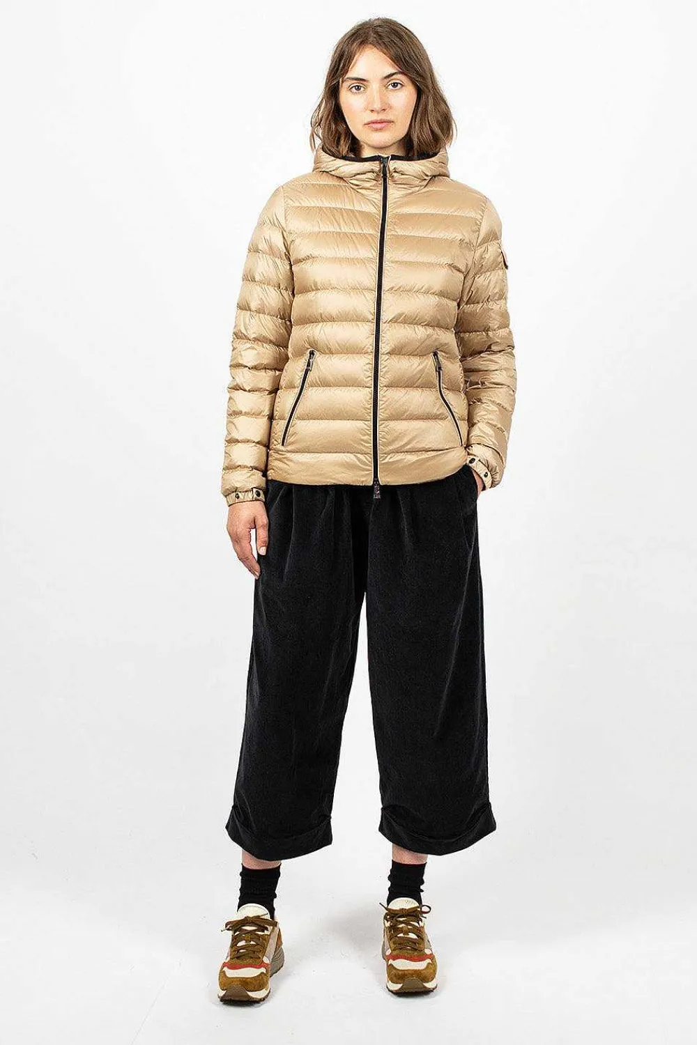 Moncler Bles Down Jacket Camel| Outerwear