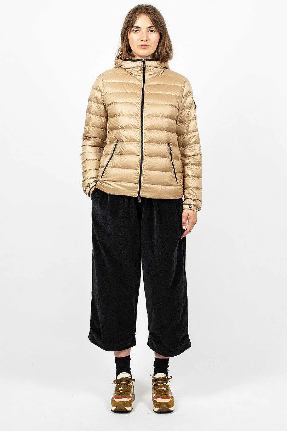 Moncler Bles Down Jacket Camel| Outerwear