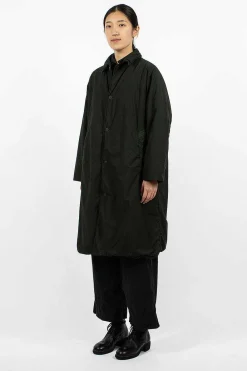 Chez Vidalenc Bobi Padded Coat Dark Green| Outerwear