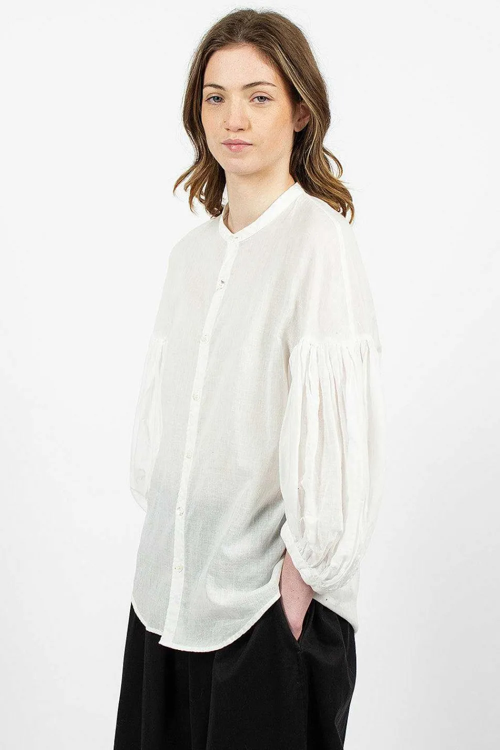 Kapital Bouffant Shirt White| Shirts