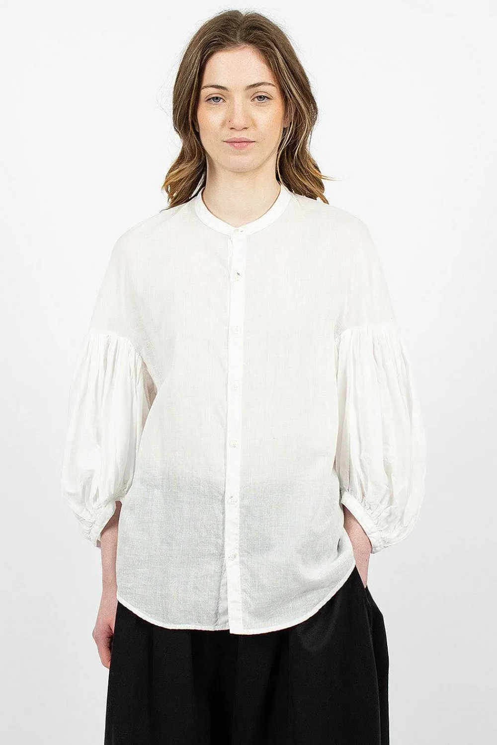 Kapital Bouffant Shirt White| Shirts