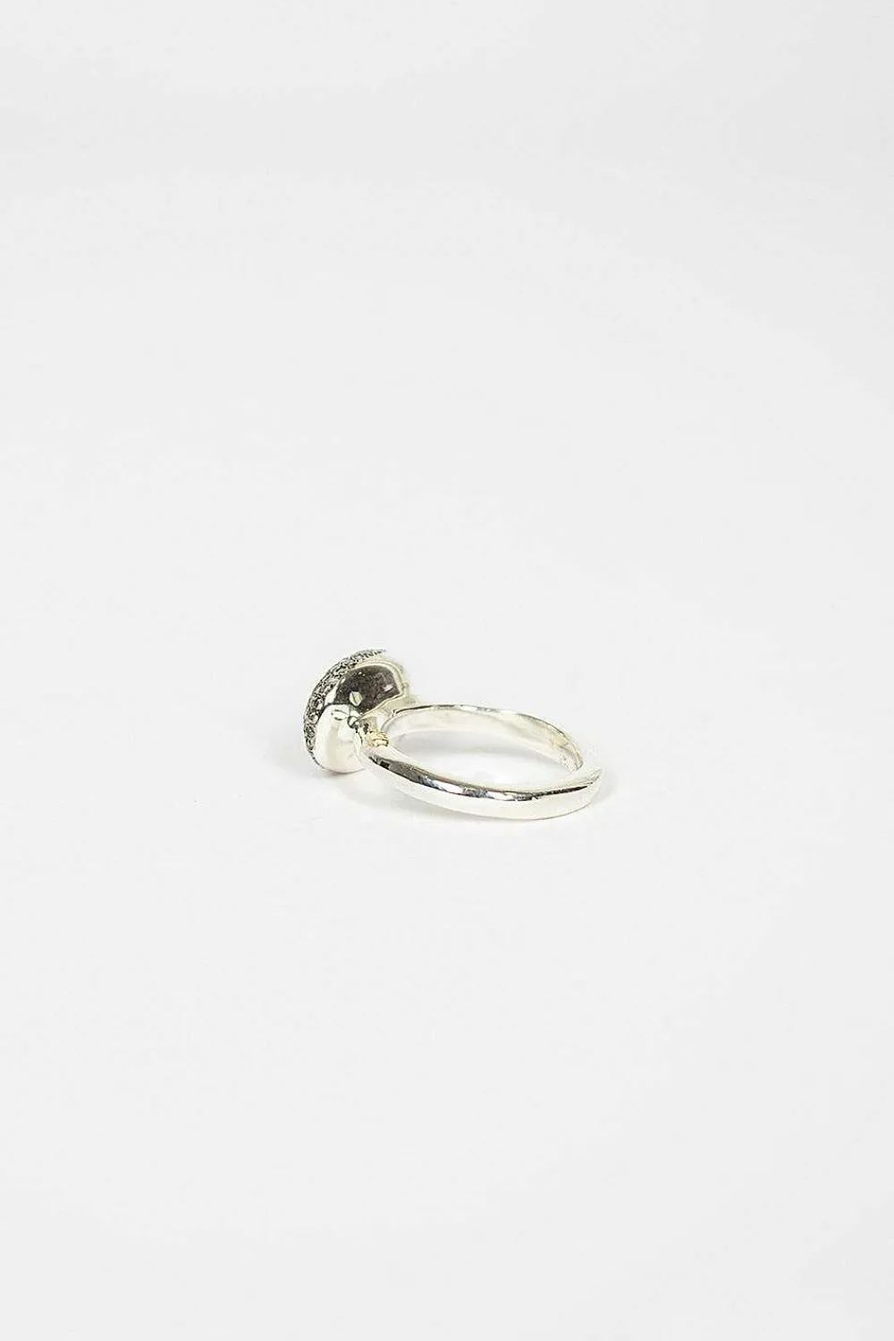 Rosa Maria Carrie Sterling Silver Icy Diamond Ring| Rings