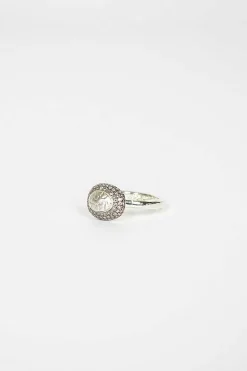 Rosa Maria Carrie Sterling Silver Icy Diamond Ring| Rings