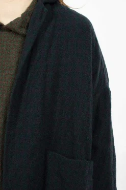 Daniela Gregis Cashmere Jacket Green Blue Check| Outerwear