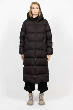 Moncler Catchet Down Coat Black| Outerwear