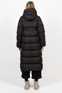 Moncler Catchet Down Coat Black| Outerwear