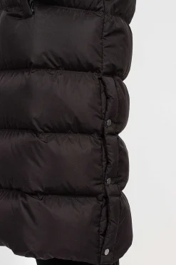 Moncler Catchet Down Coat Black| Outerwear