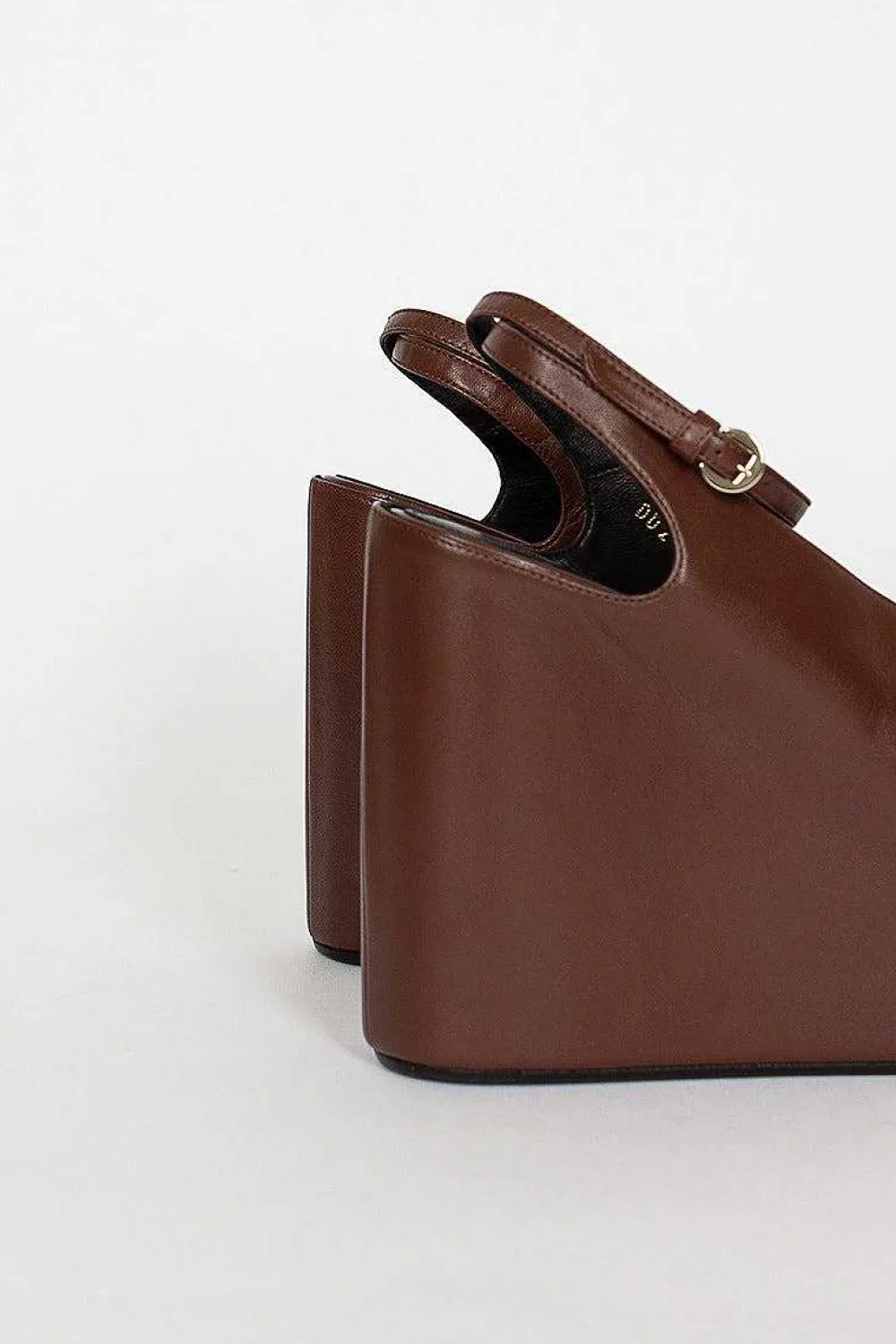 Dries Van Noten Chocolate Brown Heeled Sandal| Shoes