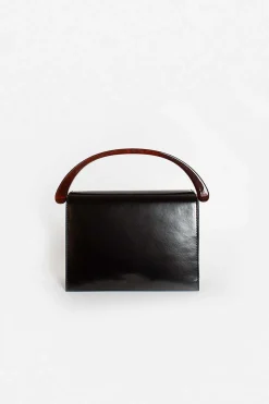 Dries Van Noten Classic Leather Bag Black| Bags