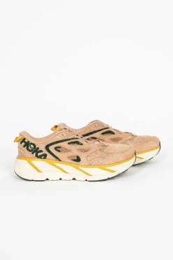 Hoka One One Clifton L Embroidery Sirocco/Mountain| Sneakers