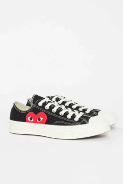 Comme Des Garçons PLAY Comme Des Garcons Play X Chuck Taylor 1970S Ox Black| Sneakers