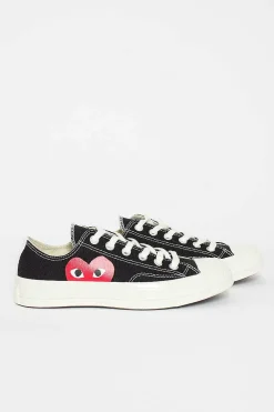 Comme Des Garçons PLAY Comme Des Garcons Play X Chuck Taylor 1970S Ox Black| Sneakers