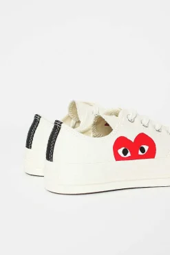Comme Des Garçons PLAY Comme Des Garcons Play X Chuck Taylor 1970S Ox Milk/White| Sneakers
