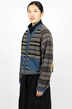 Kapital Coneybowy Railroad Jacket Denim| Outerwear