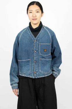 Kapital Coneybowy Railroad Jacket Denim| Outerwear