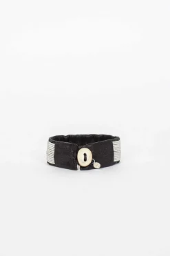 Maria Rudman Cplus Lines Black Bracelet| Bracelets