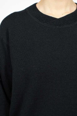 Margaret Howell Crewneck Jumper Deep Navy| Knitwear