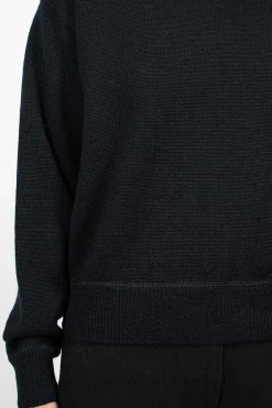 Margaret Howell Crewneck Jumper Deep Navy| Knitwear