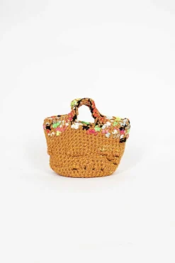 Daniela Gregis Crochet Bag Camel| Bags