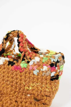 Daniela Gregis Crochet Bag Camel| Bags