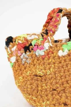 Daniela Gregis Crochet Bag Camel| Bags