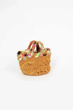 Daniela Gregis Crochet Bag Camel| Bags