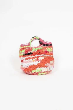 Daniela Gregis Crochet Bag Pink Multi| Bags
