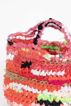 Daniela Gregis Crochet Bag Pink Multi| Bags