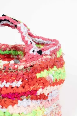 Daniela Gregis Crochet Bag Pink Multi| Bags