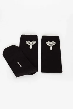 Simone Rocha Crystal Cluster Embellished Socks| Tights & Socks