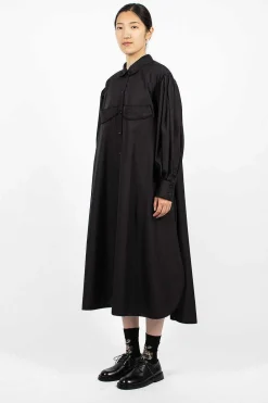 Simone Rocha Cup Embroidered Shirt Dress| Dresses